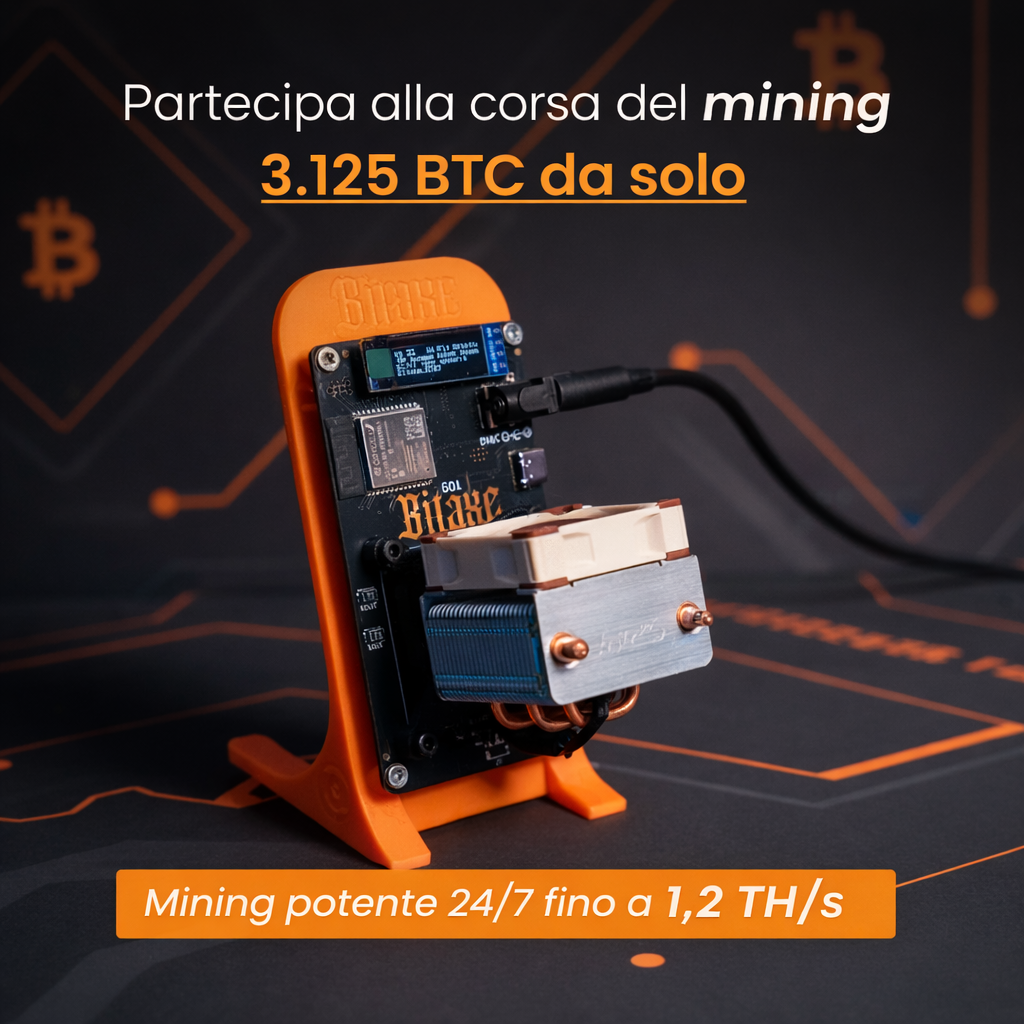 Bitaxe Smart Gamma (1.2Th/s forza)