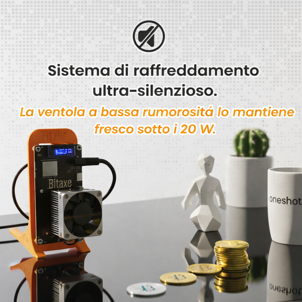 Bitaxe Smart Gamma (1.2Th/s forza)